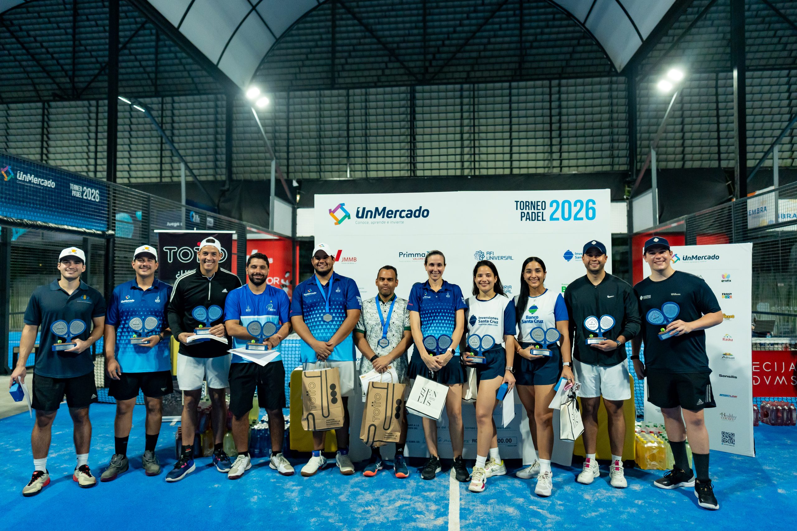 Torneo de Pádel UnMercado recauda fondos para fortalecer la educación financiera y bursátil en República Dominicana